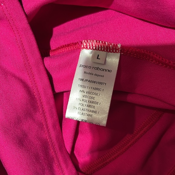 Paco Rabanne Vibrant Pink Shorts - Picture 4 of 4